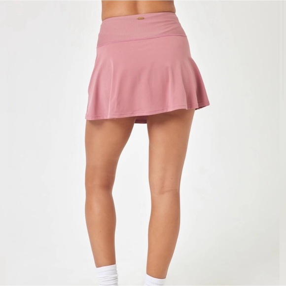 L*Space Active Riggs Skort, Small, Rose - Picture 5 of 5